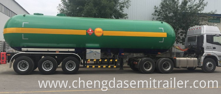 LPG tanker trailer